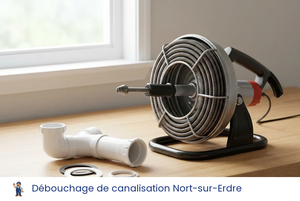 Débouchage de canalisation à Nort-sur-Erdre