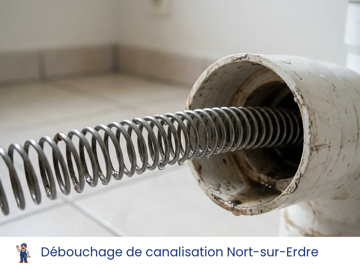 Débouchage de canalisation à Nort-sur-Erdre