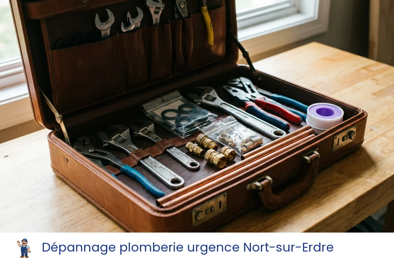 Dépannage plomberie urgence à Nort-sur-Erdre