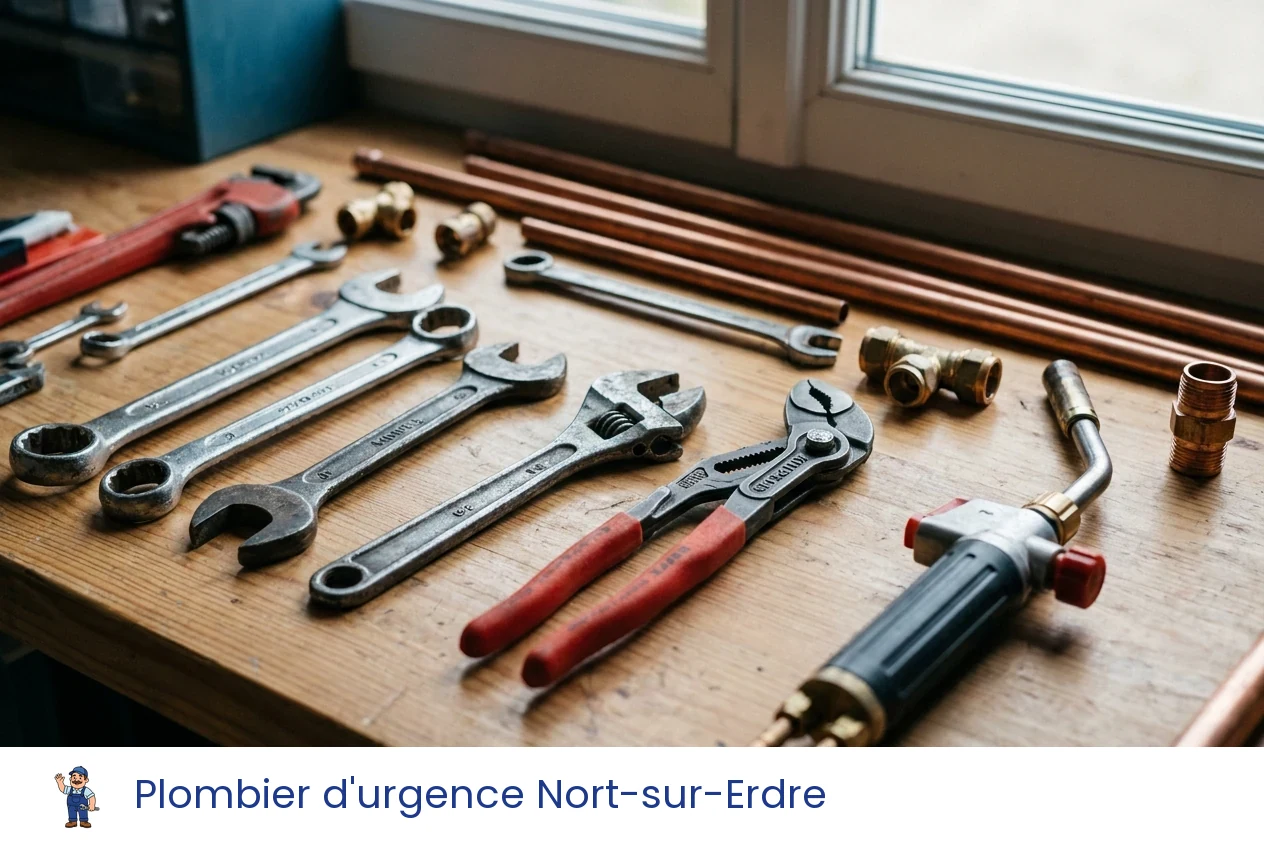 Plombier d'urgence à Nort-sur-Erdre