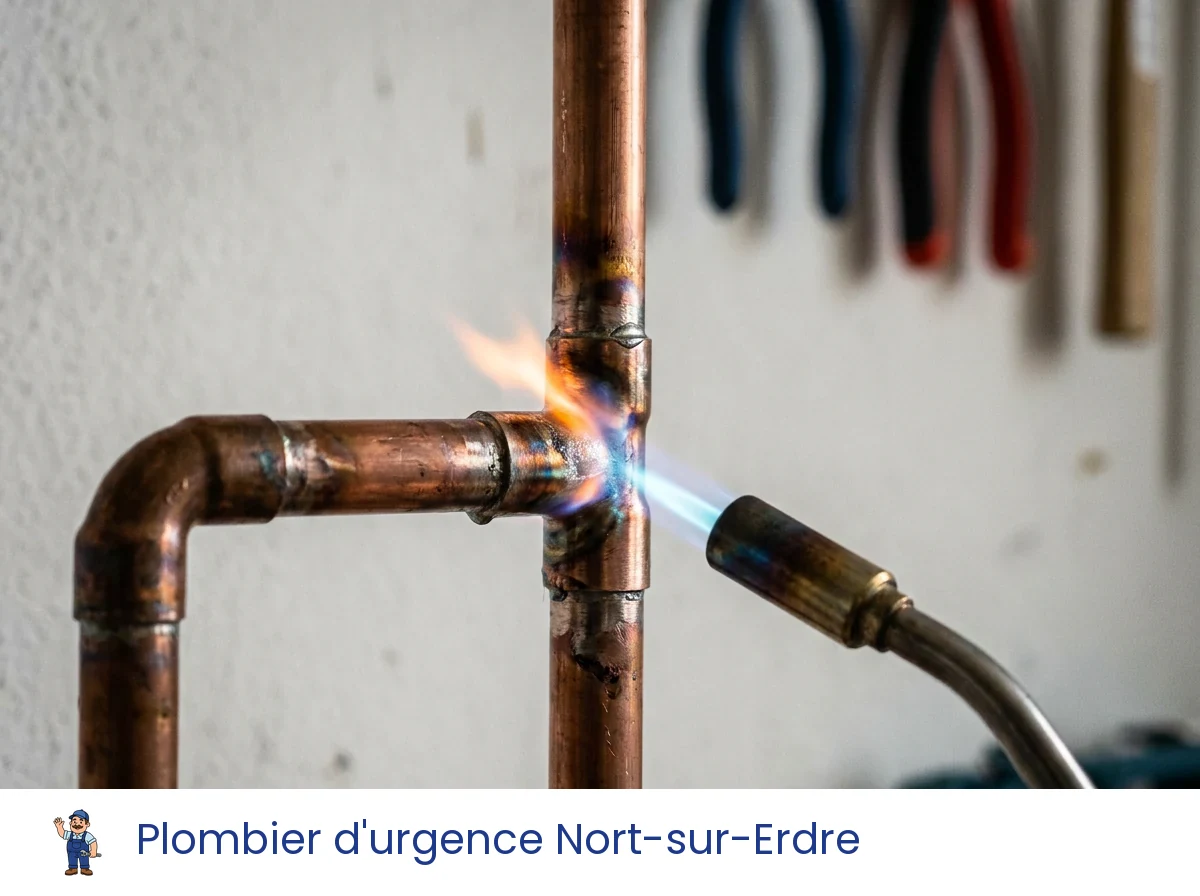 Plombier d'urgence à Nort-sur-Erdre