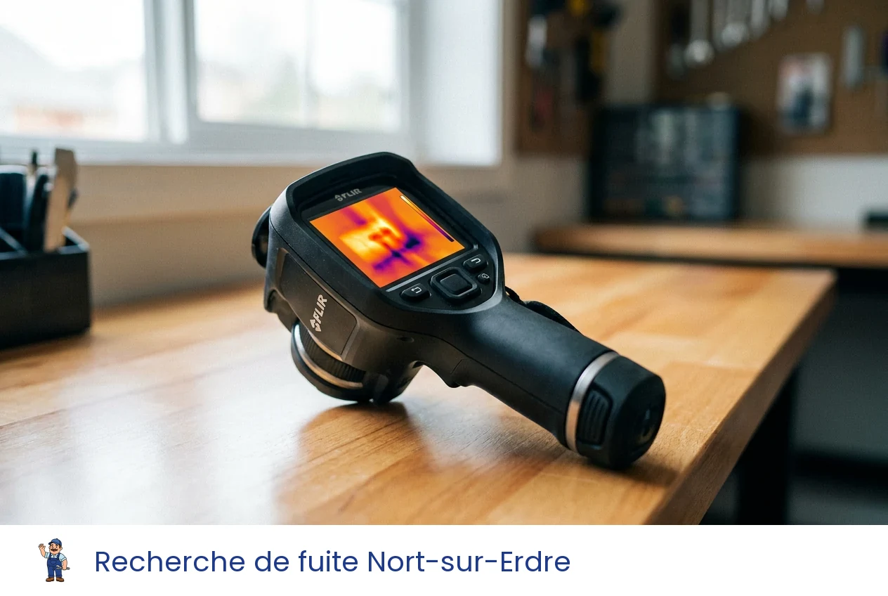 Recherche de fuite à Nort-sur-Erdre