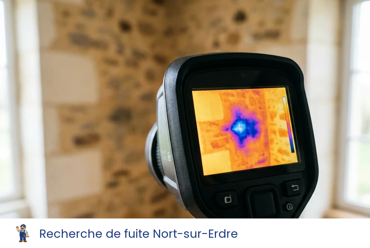 Recherche de fuite à Nort-sur-Erdre